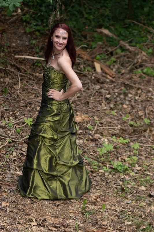 Robe de soirée longue sequins T38